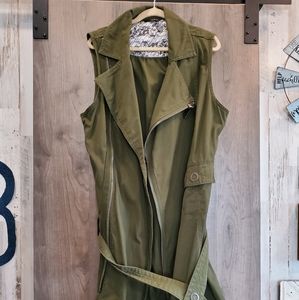 😻3/$15Hurley sleeveless long vest.